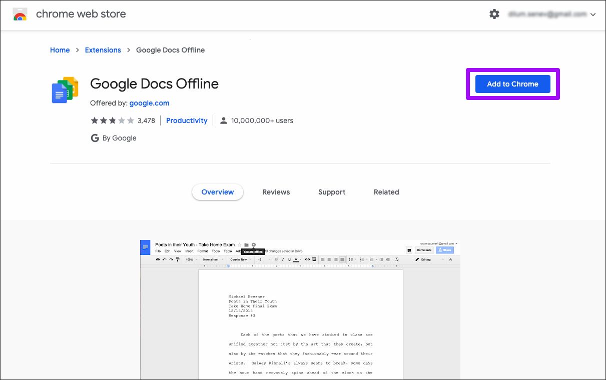 google offline doc app for mac